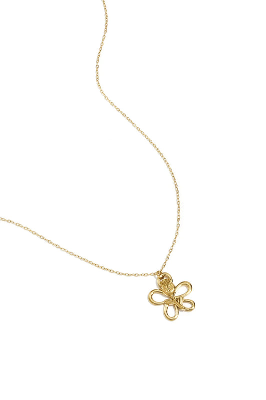 Forever necklace goud